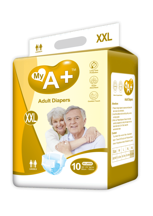 Wholesale Factory High Quality Super Absorbent Disposable Adult Diaper for Old Men Old Women (Copy)
