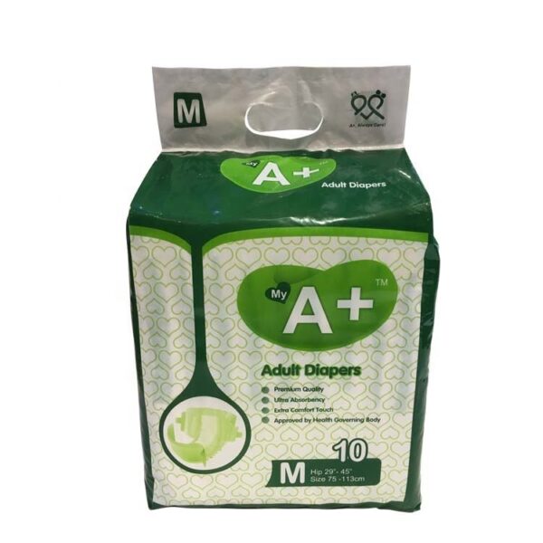 High Absorbability Japan SAP Dute Printing Adult Diapers