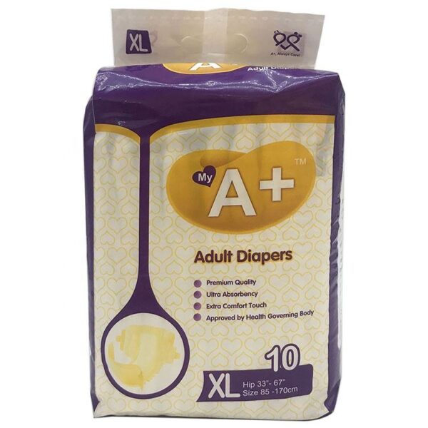 Disposable PE Film PP Tape Adult Diapers Manufacturer In China