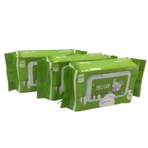 High Quality Non Alcohol Spunlance Baby Wet Wipes Custom Printed Disposable Tollitas Humedas Wet Wipes for Sale